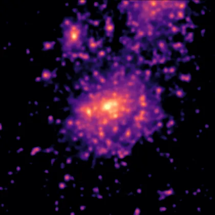 Generated stellar field